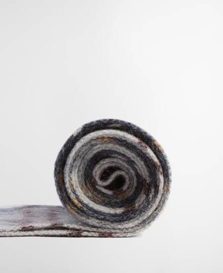 Tartan Scarf Grey Midnight Tartan