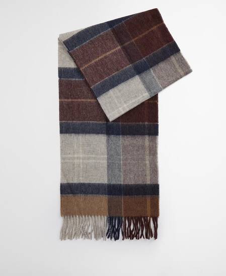 Inverness Tartan Scarf Midnight Oak Tartan