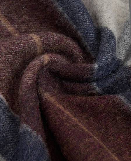 Inverness Tartan Scarf Midnight Oak Tartan